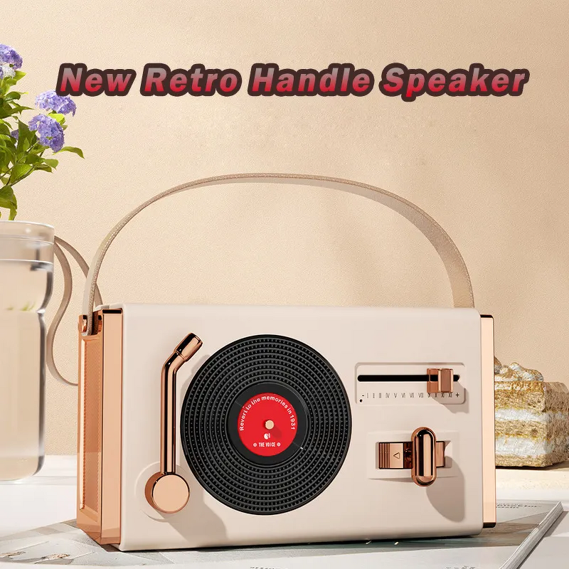 Portable Mini Speaker Supplier - Classical Vintage 5W Wireless Retro