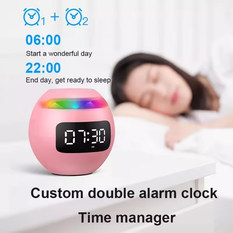 Music Alarm Clock Manufacturer - Colorful Wireless MP3 Multi-function