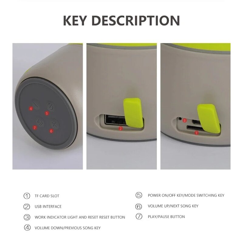 Bluetooth Cup Speaker Factory - Multifunctional Outdoor PET Sound