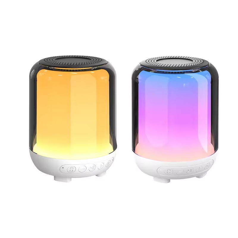 Portable Bluetooth Speaker Supplier - Retro Wireless Colorful Lighting