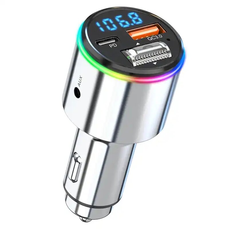 Car MP3 Player Supplier - 5.0 USB Type-C Fast Charger Remote Control