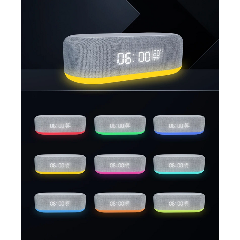 Wireless Charger Supplier - Smart 6-in-1 with Lamp LED RGB 15W