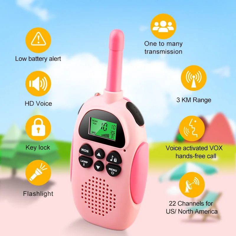 Walkie Talkie Factory - Handheld Two Ways Radio for Children Kids