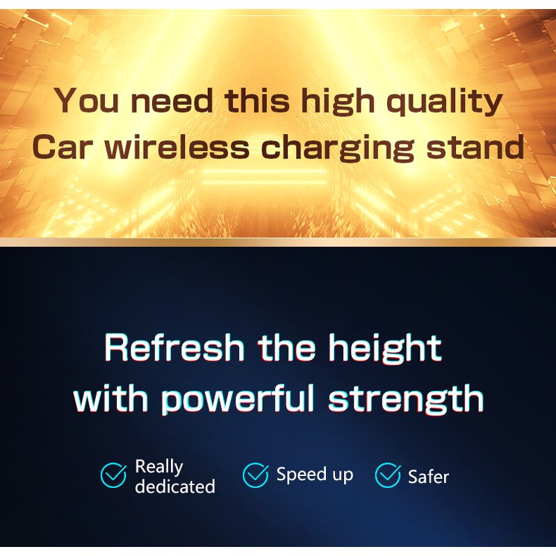 Mobile Phone Holder Factory - Fast Wireless Charger Cellphone Mount