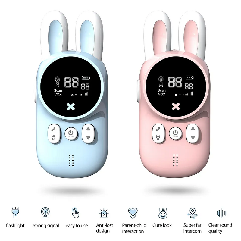 Children's Walkie Talkie Factory - Mini 2pcs Handheld 3KM Range Toy