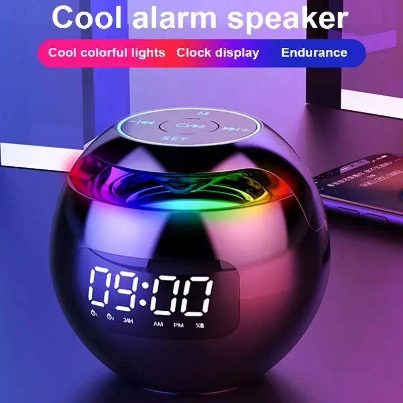 Music Alarm Clock Manufacturer - Colorful Wireless MP3 Multi-function