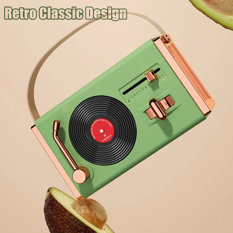 Portable Mini Speaker Supplier - Classical Vintage 5W Wireless Retro
