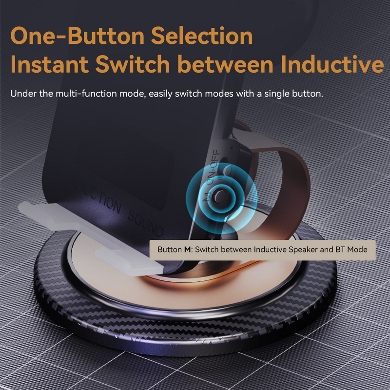 2 in 1 Induction Speaker Manufacturer - Mobile Holder Multi-function