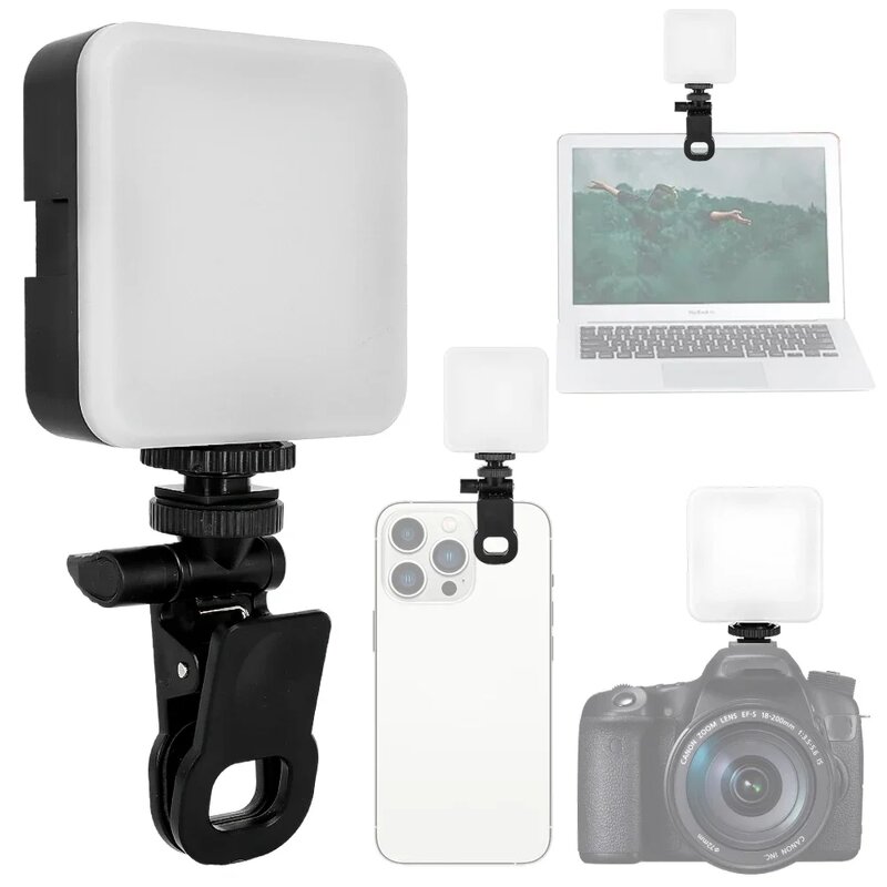 Pocket Selfie Ring Light Supplier - 5500K 3-Mode Video Live Conference