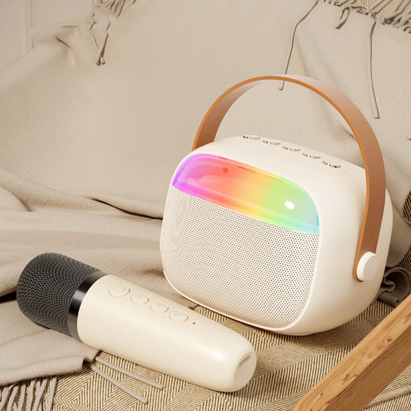 Portable Karaoke Speaker Manufacturer - K30 Mini Wireless RGB Light