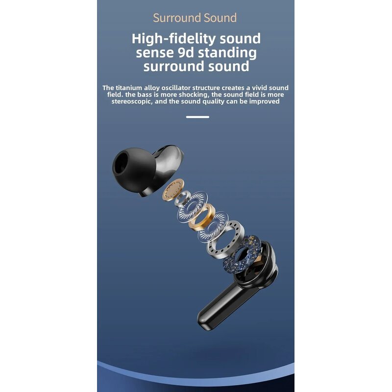 TWS Wireless Earphone Manufacturer - X65 Sport Gaming Noise Reduction