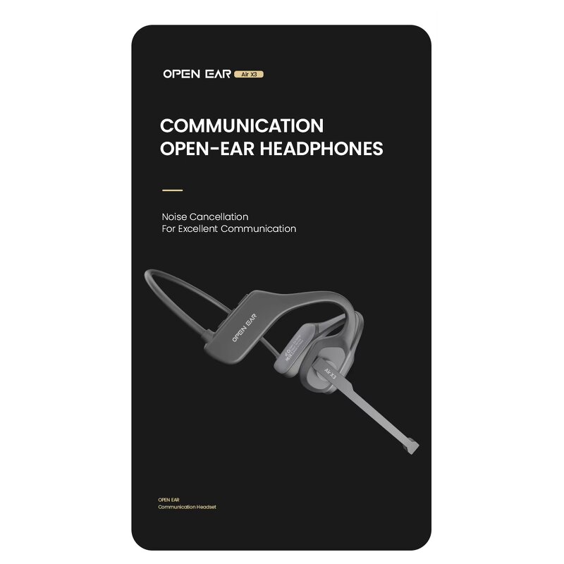 Open Ear Earbuds Manufacturer - X3 BT 5.3 Business Waterproof LED