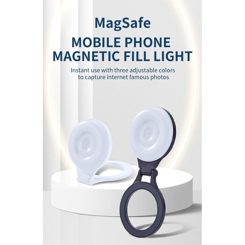 Magnetic Fill Light Manufacturer - L8 Plastic Live Atmosphere Light