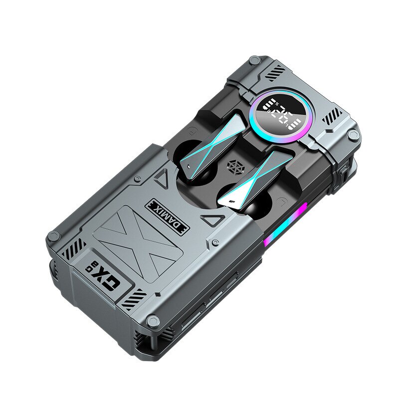 Gaming TWS Earphone Manufacturer - Mech Style DX08 BT 5.3 RGB Led