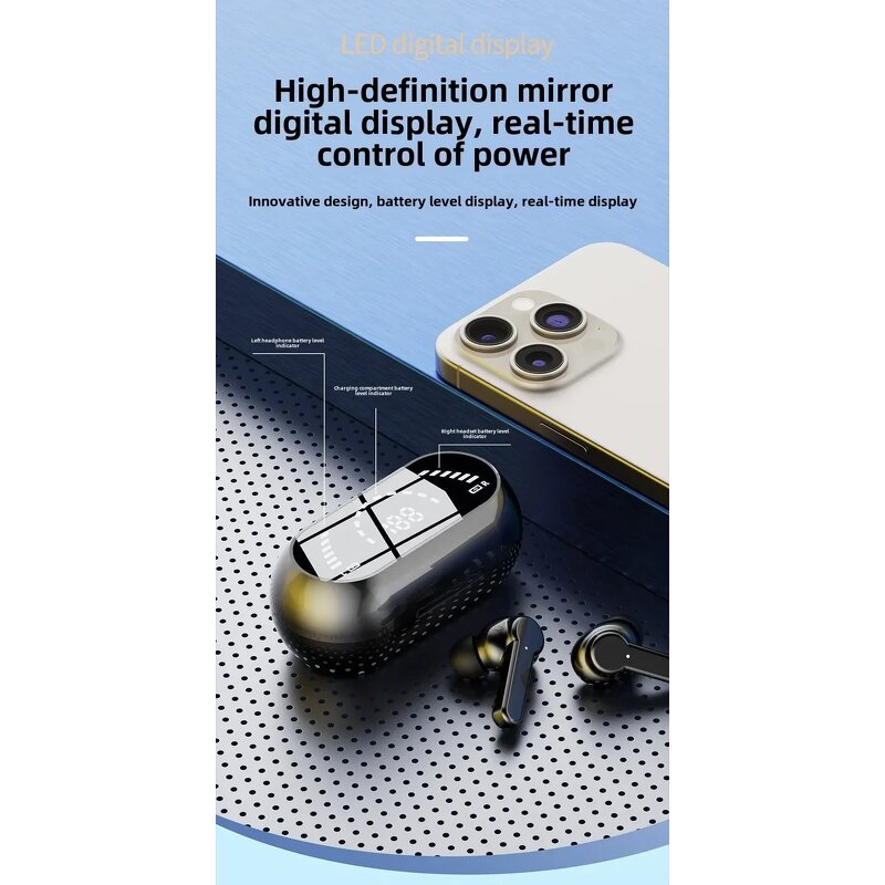 TWS Wireless Earphone Manufacturer - X65 Sport Gaming Noise Reduction