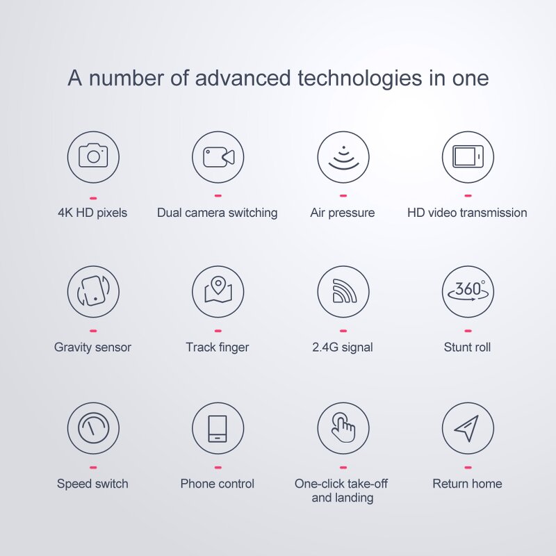 Mini 4K Drone Manufacturer - XT6 1080P WiFi FPV Air Pressure Altitude