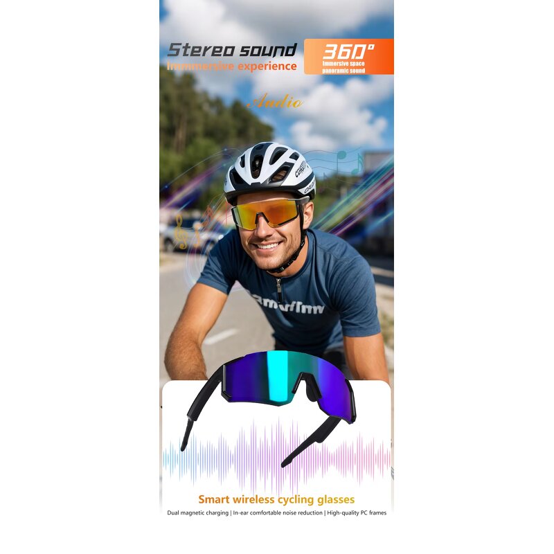 Photochromic Sunglasses Supplier - QY-PRO1 Smart Cycling Audio