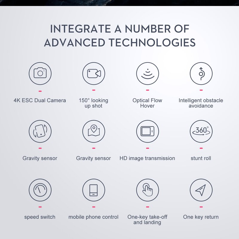 Professional HD Drone Supplier - Mini4 4K 1080P 2.4G Optical Flow