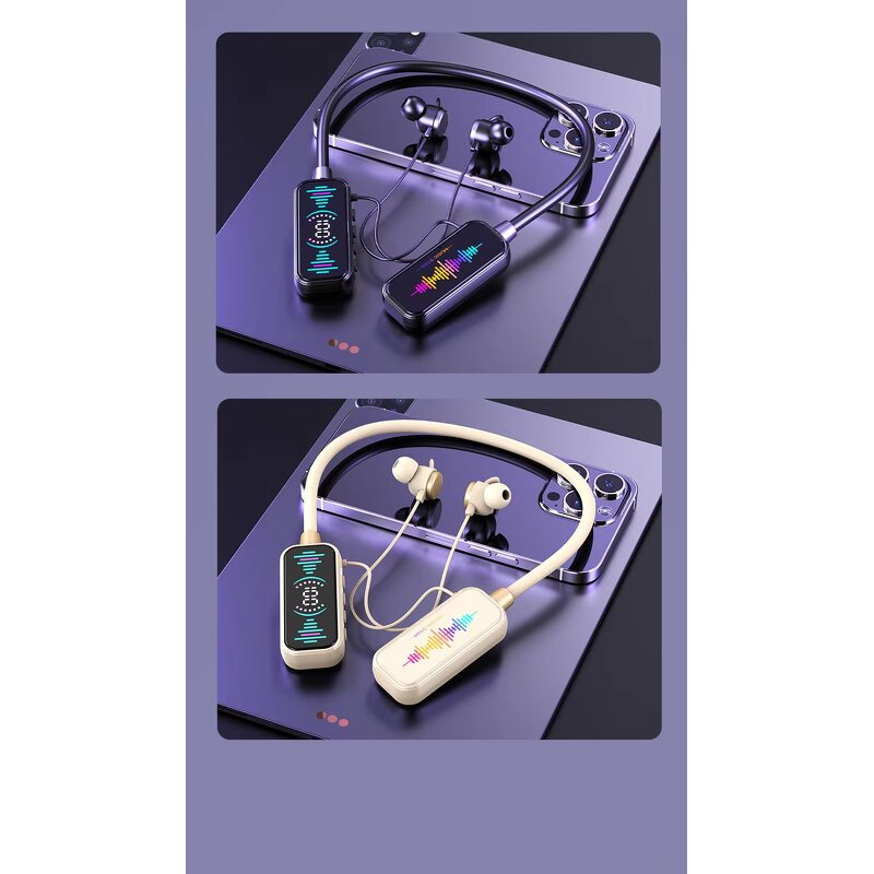 Wireless Neckband Earphones Manufacturer - BL360 Noise Reduction HIFI