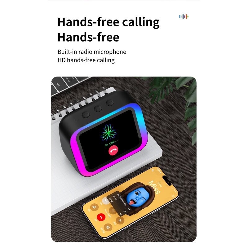 AI Voice Assistant Speaker Manufacturer - TF26 Pro 4'' Touch Screen