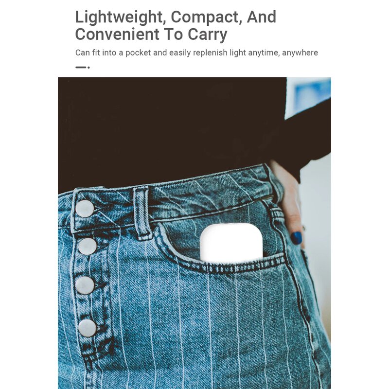 Portable Pocket Light Supplier - F622 Mini Magnetic for Makeup Vlog