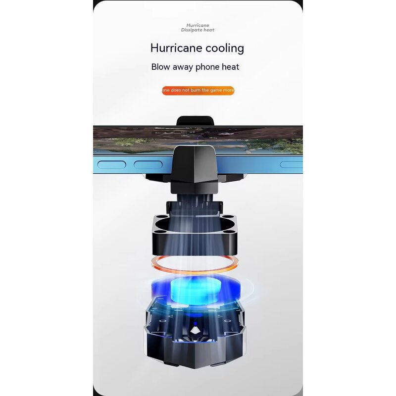 Mobile Phone Cooling Fan Supplier - Semiconductor Back-clip Radiator