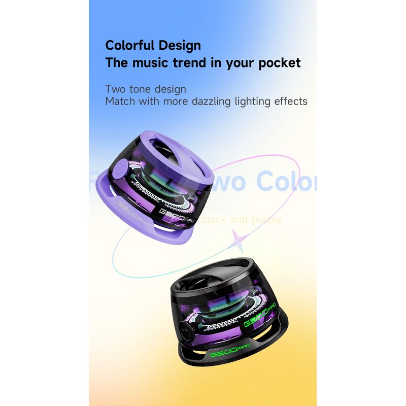 Portable Bluetooth Speaker Manufacturer - G200pro with RGB Lighting