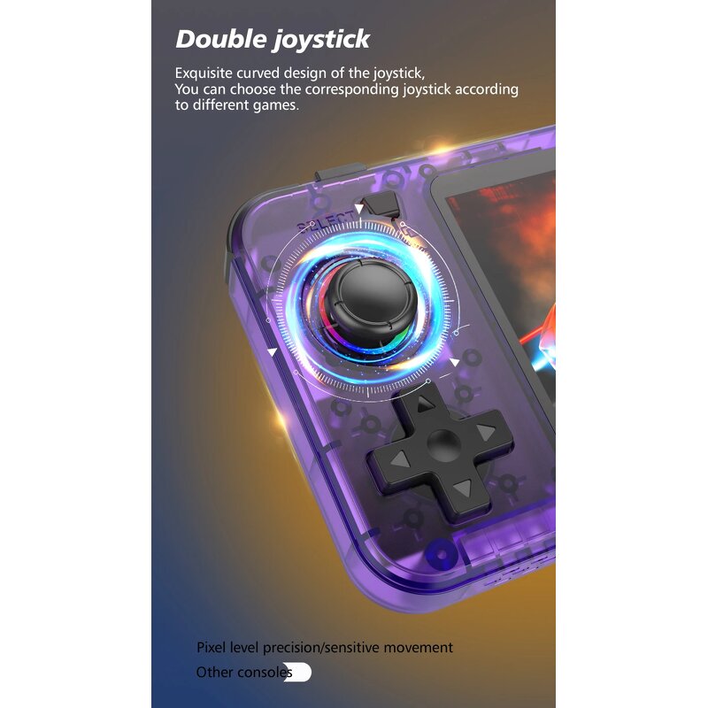 Portable Game Console Supplier - R36H 3.5 Inch IPS Screen Handheld