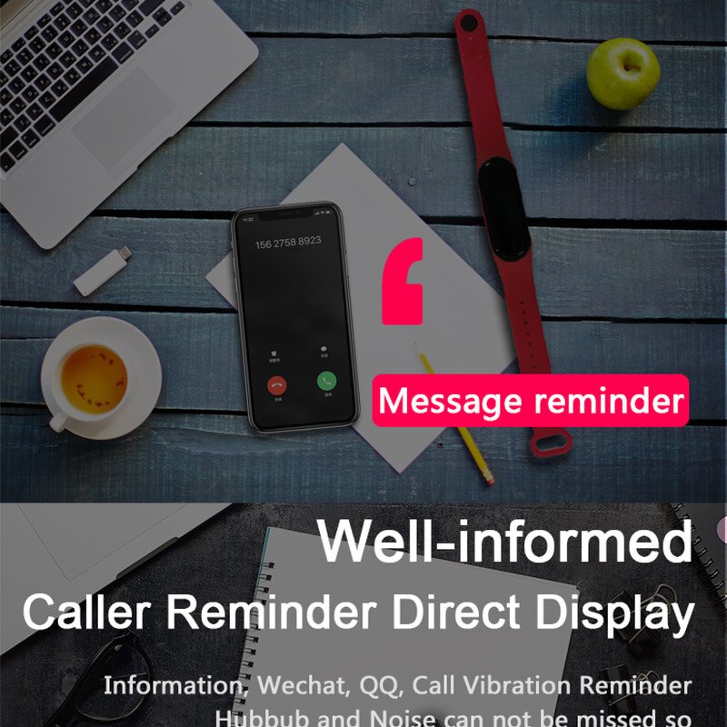 Fitness Tracker Smart Watch Manufacturer - M5 Sport Call Reminder