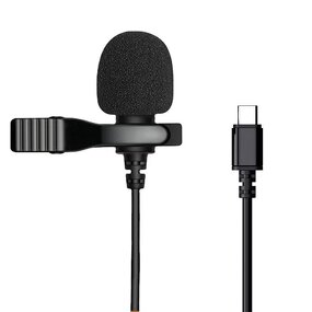 Lavalier Mini Microphone Manufacturer - 944 Portable 1.5m Clip-on Lapel