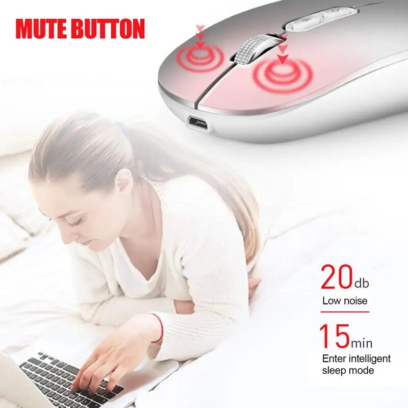 AI Smart Voice Mouse Supplier - Speech to Text Rechargeable 2.4G