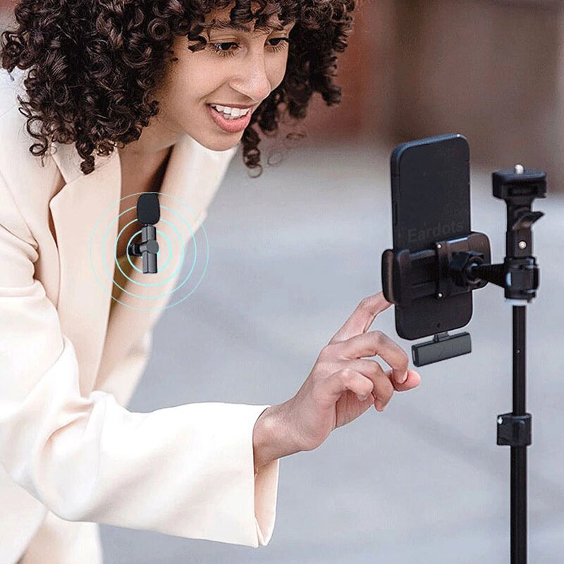 Wireless Lavalier Microphone Manufacturer - K3 Pro Portable Noise