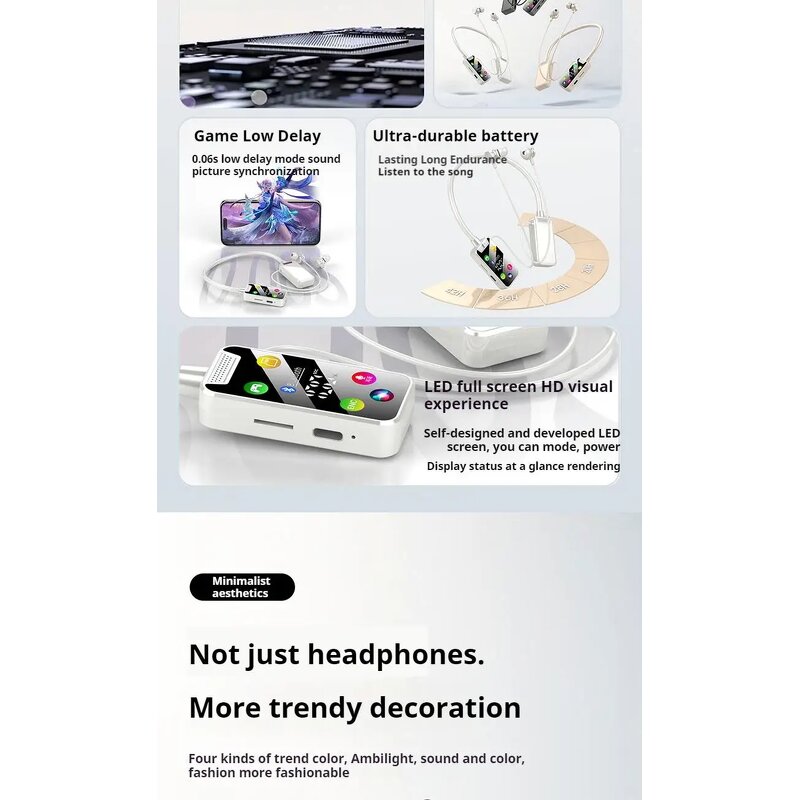 Neckband Earphones Supplier - KG01 Sports Stereo Noise Reduction