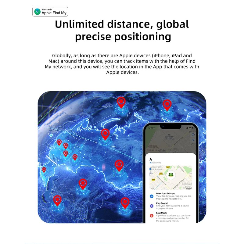 Smart Tag Tracker Supplier - TX02 Find My Anti-lost Key Finder