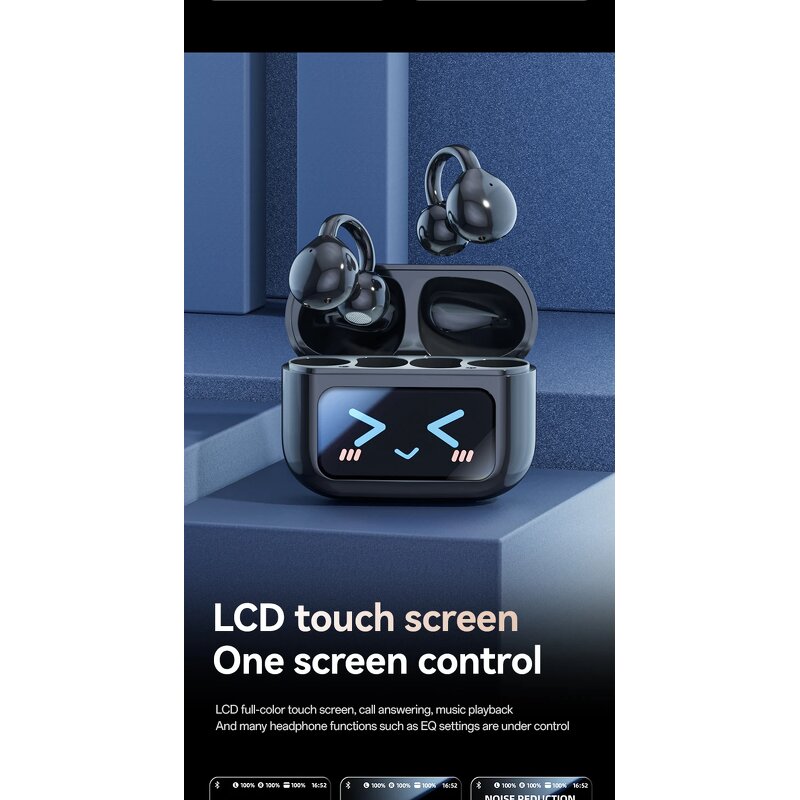 LCD Touch Screen Headphone Supplier - M100 Full Color Lossless Sound