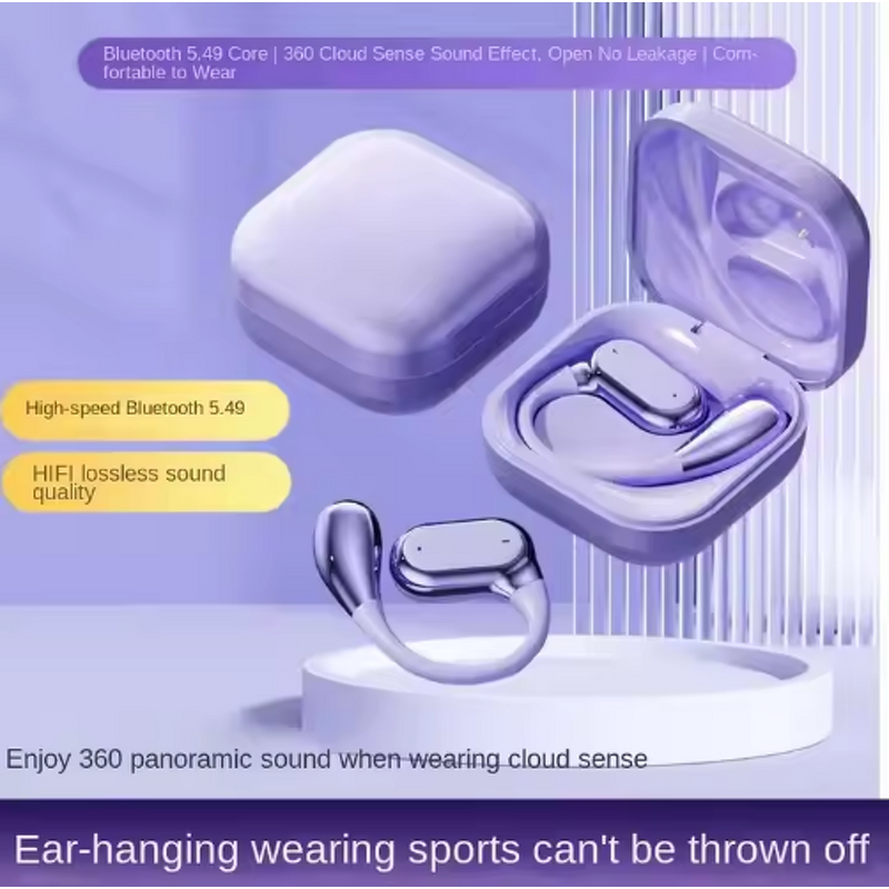 Open Design Headphones Supplier - W40 Wireless Extended Battery Life