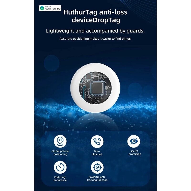 Smart Tag Tracker Supplier - TX02 Find My Anti-lost Key Finder