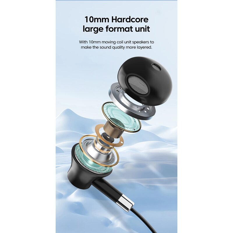 Neck Hanging Earphone Supplier - JP118 Noise Reduction Stereo