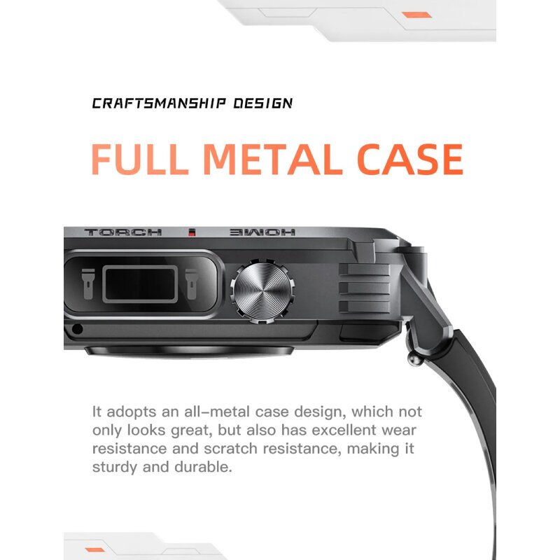 Men's Smartwatch Supplier - S320b with Lighting Function Compass