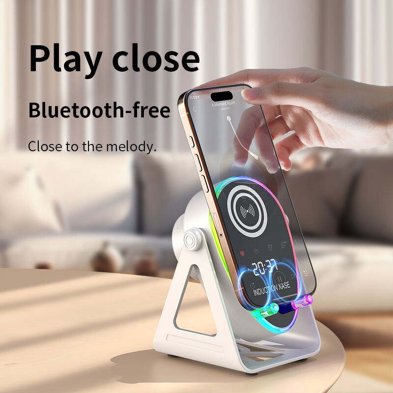 2 in 1 Phone Holder Manufacturer - Wireless Induction Speaker 360