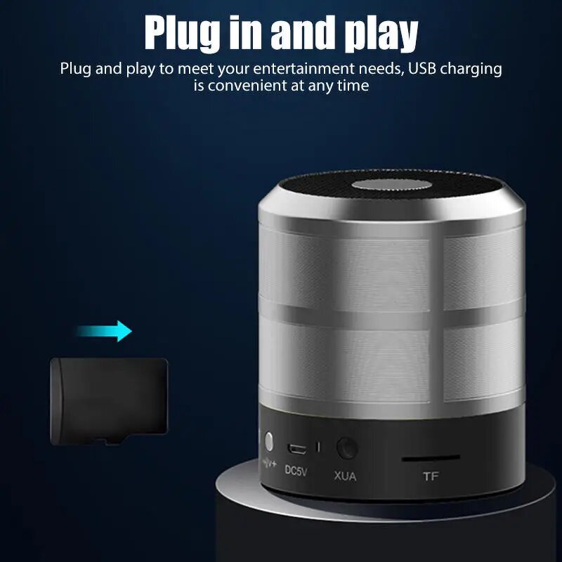 Mini MP3 Music Player Supplier - Portable Wireless Radio FM Sound