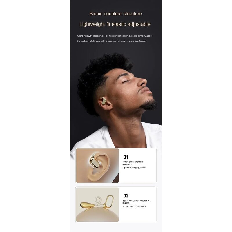 OWS Wireless Earhook Supplier - New Q17 Sports TWS Touch Deep Bass