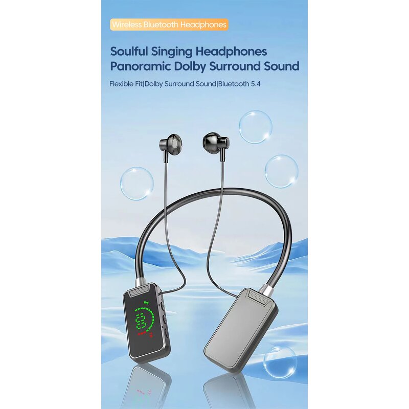 Neckband Earbuds Supplier - N10 Wireless Bluetooth 5.3 Handsfree