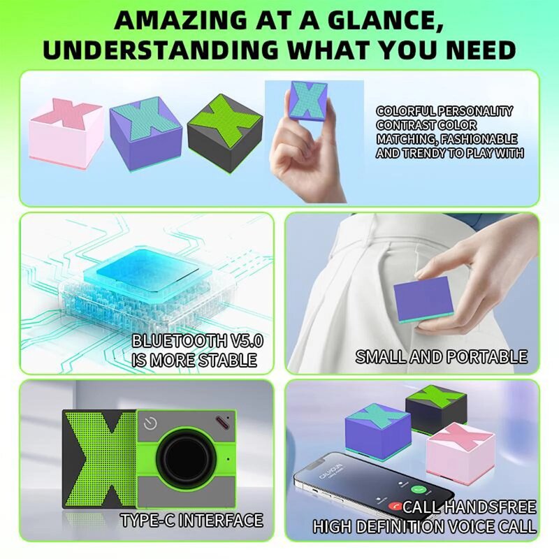 Mini Bluetooth Speaker Supplier - X1 5.0 Wireless Portable Full-range