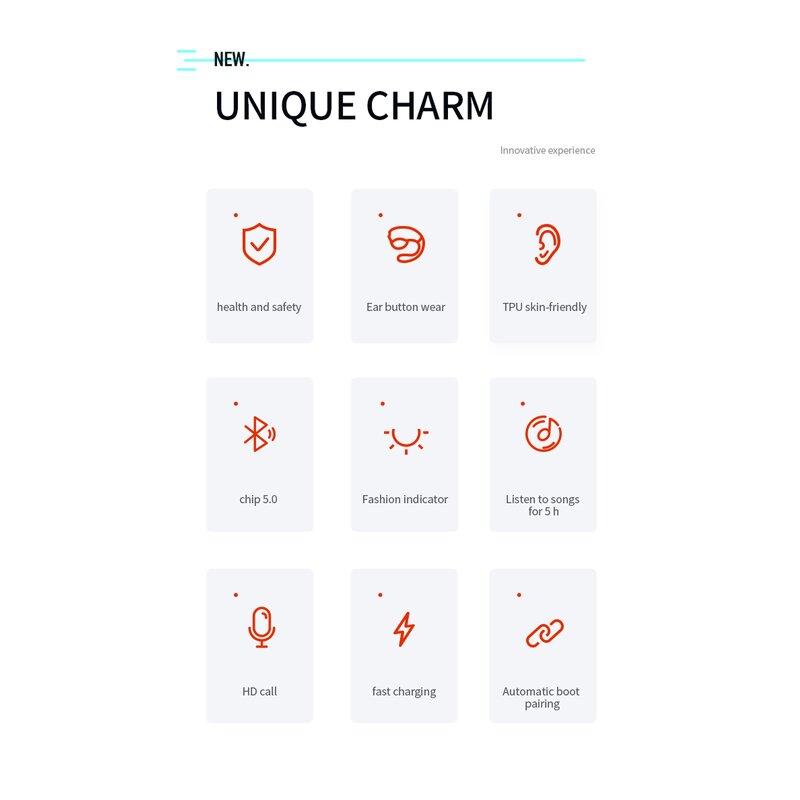 Bluetooth Earclip Supplier - D16 Earclip Stereo External Sound