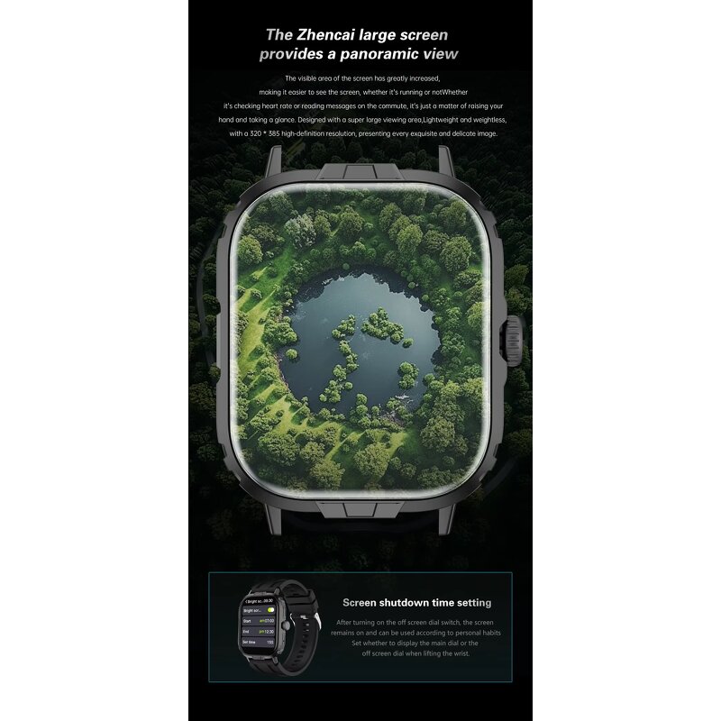 Outdoor Sports Smartwatch Supplier - M106 IP68 Waterproof BT Call