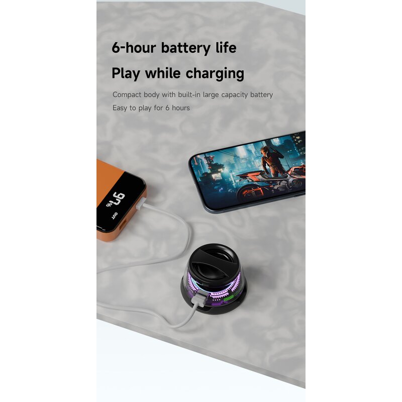 Portable Bluetooth Speaker Manufacturer - G200pro with RGB Lighting