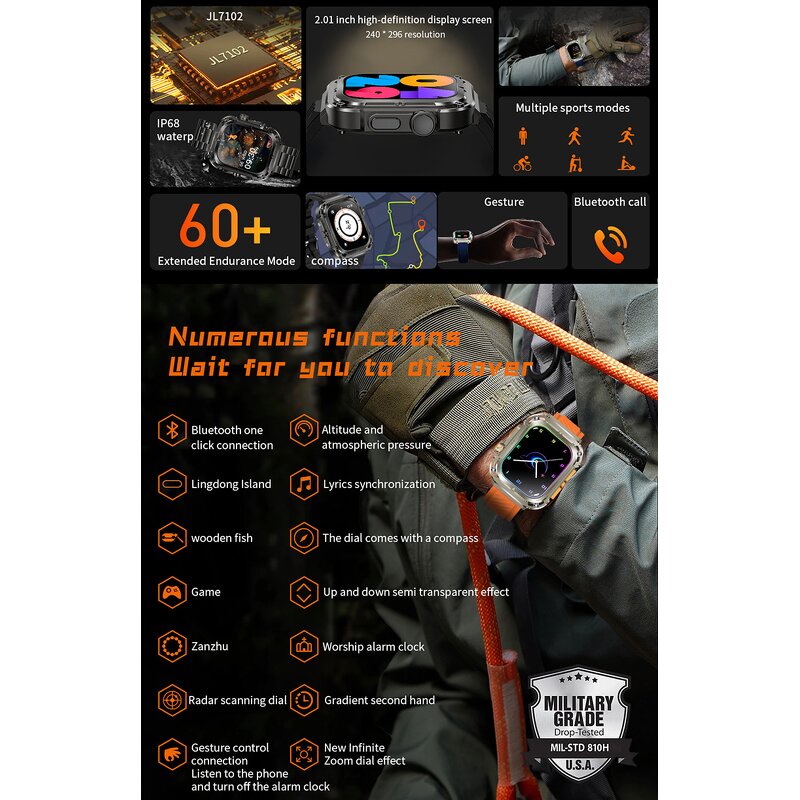 Outdoor Sport Fitness Tracker Manufacturer - Z85 Max IPS Call Reminder