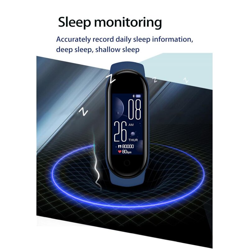 Fitness Tracker Smart Watch Manufacturer - M5 Sport Call Reminder