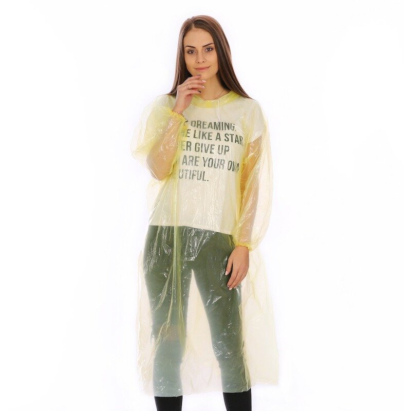 PE Raincoat Manufacturer - High Quality Plastic Promotion Windproof